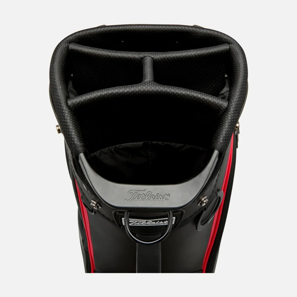 Túi Gậy Titleist Performance Stand Bag – Black / Black / Red