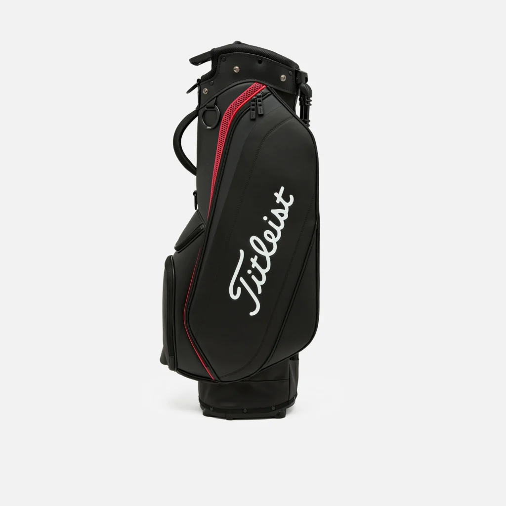 Túi Gậy Titleist Performance Stand Bag – Black / Black / Red
