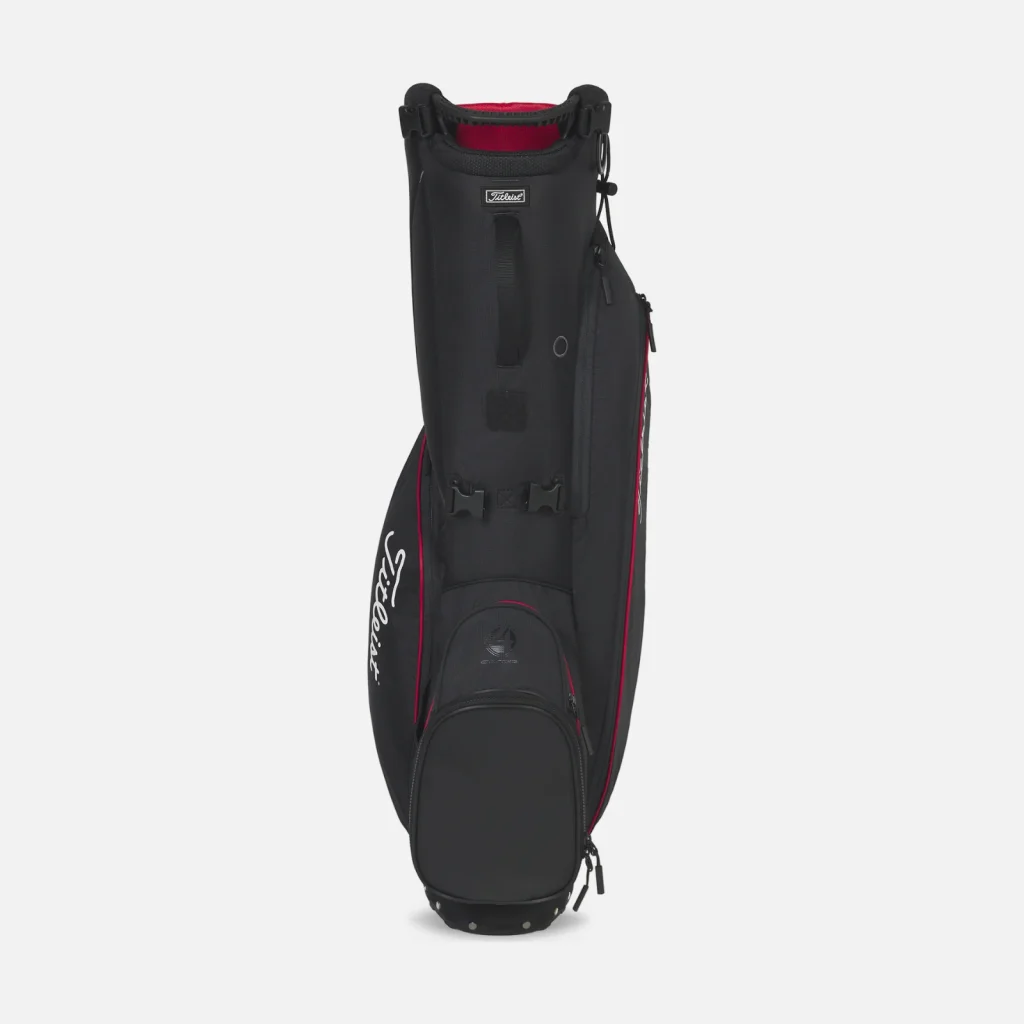 Túi Gậy Titleist Players 4 Carbon – Black / Black / Red