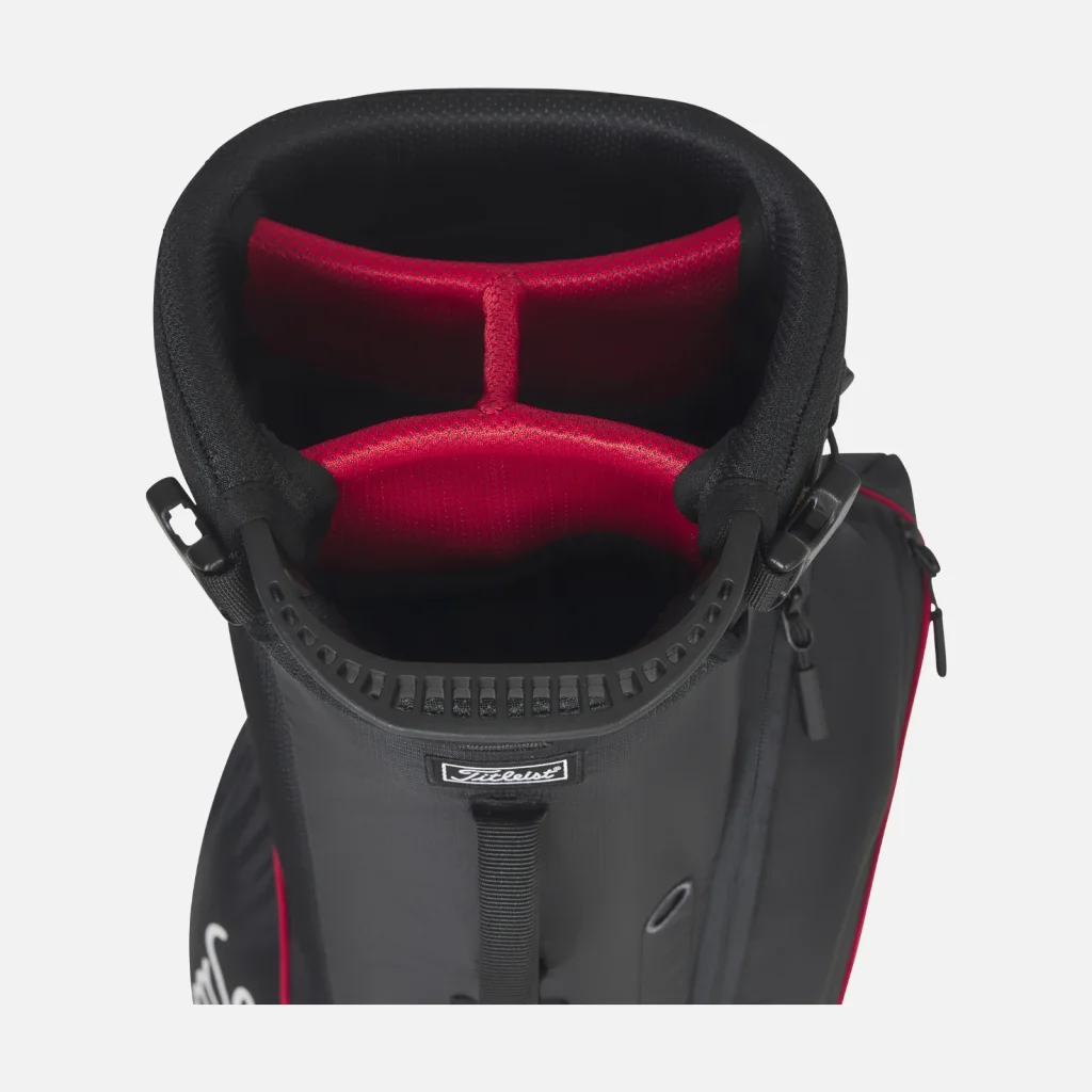 Túi Gậy Titleist Players 4 Carbon – Black / Black / Red