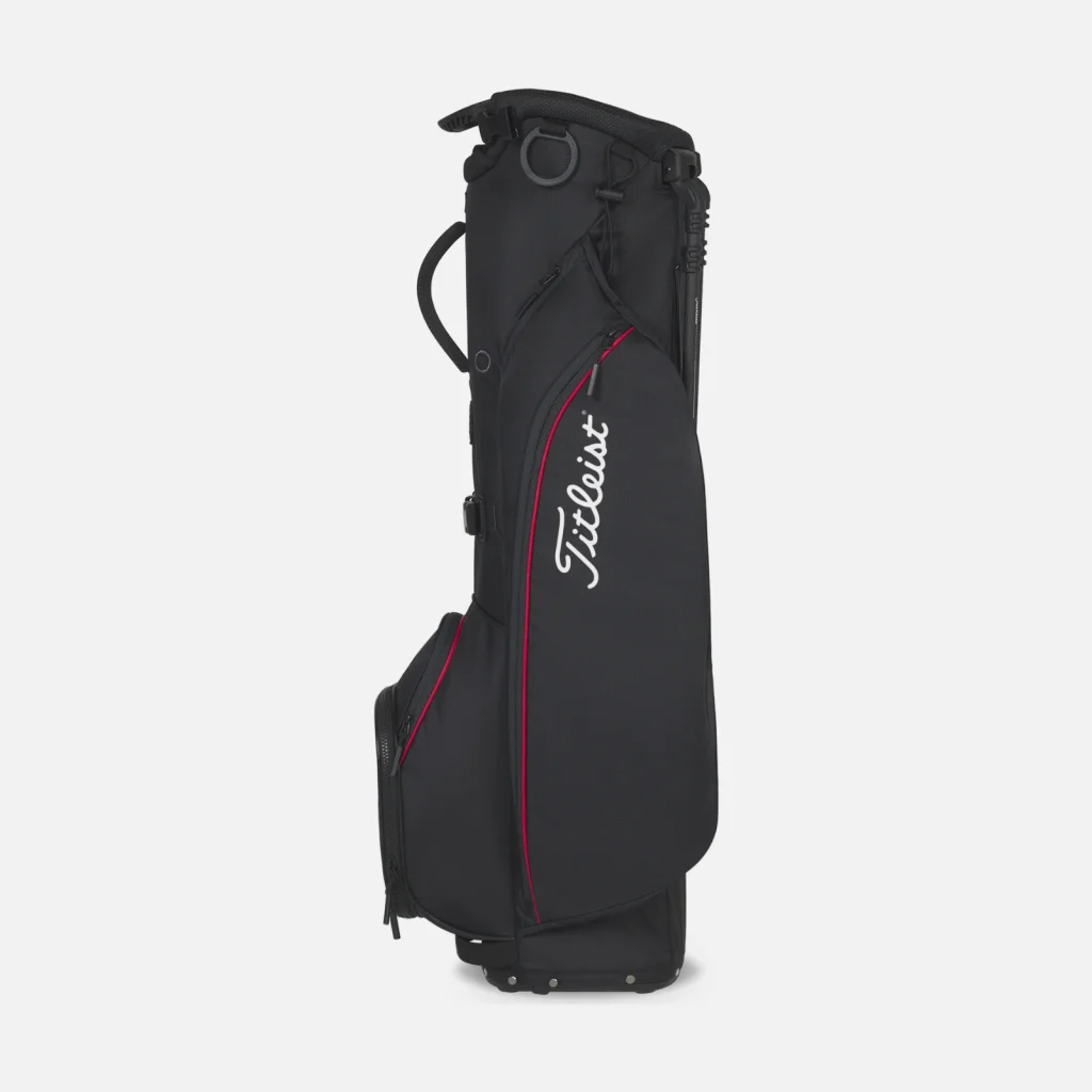 Túi Gậy Titleist Players 4 Carbon – Black / Black / Red