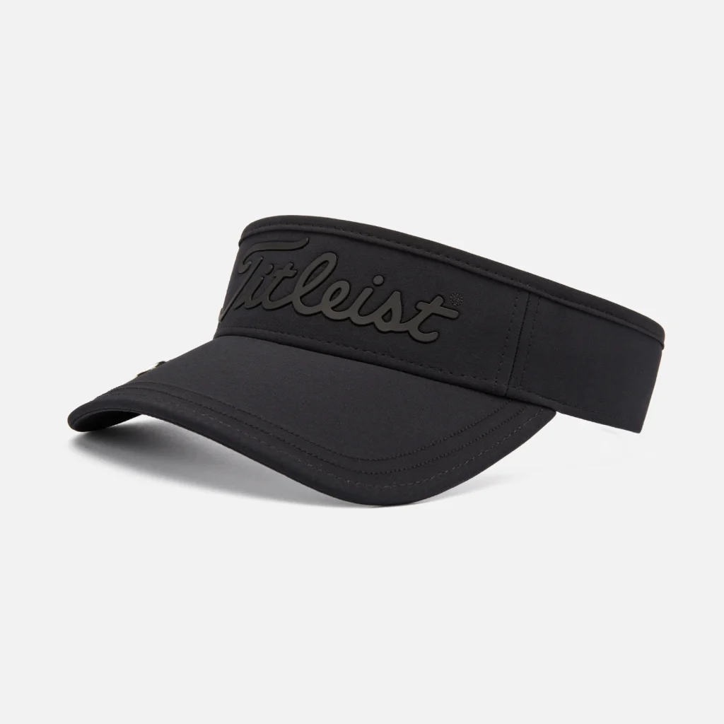Mũ nửa đầu Titleist Players Ball Marker Visor – Black / Black
