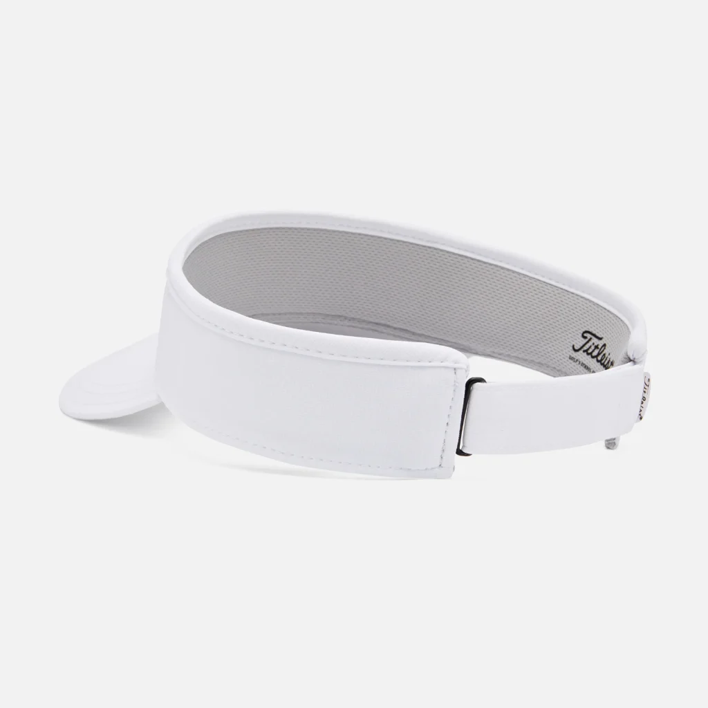 Mũ nửa đầu Titleist Players Ball Marker Visor – White / Charcoal