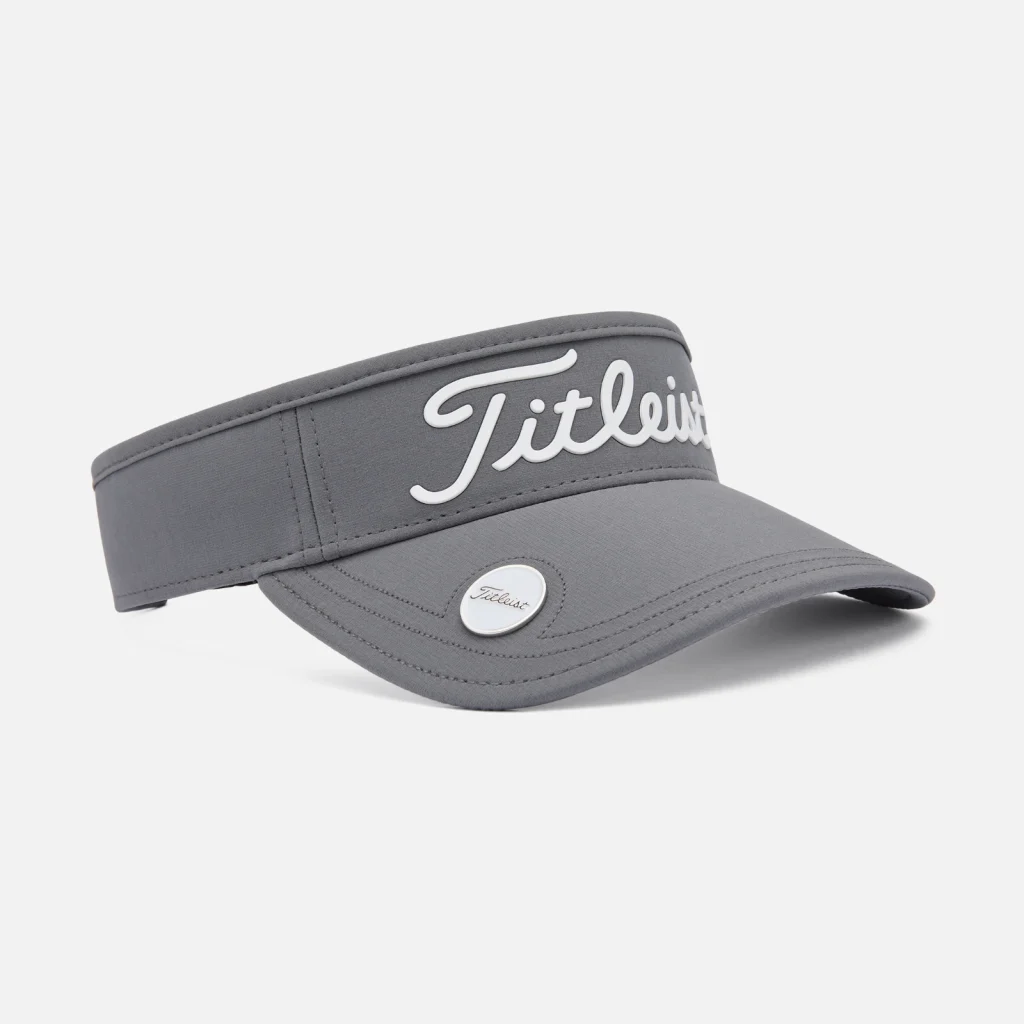 Mũ nửa đầu Titleist Players Ball Marker Visor – Charcoal / White