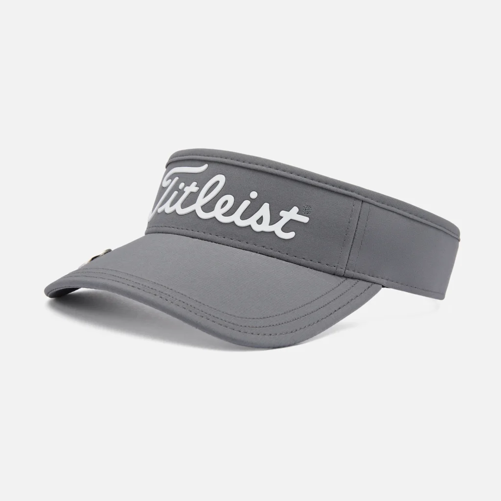 Mũ nửa đầu Titleist Players Ball Marker Visor – Charcoal / White