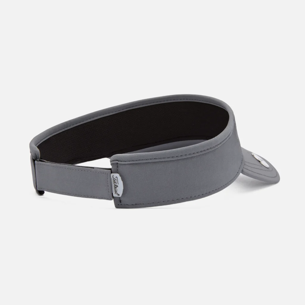 Mũ nửa đầu Titleist Players Ball Marker Visor – Charcoal / White