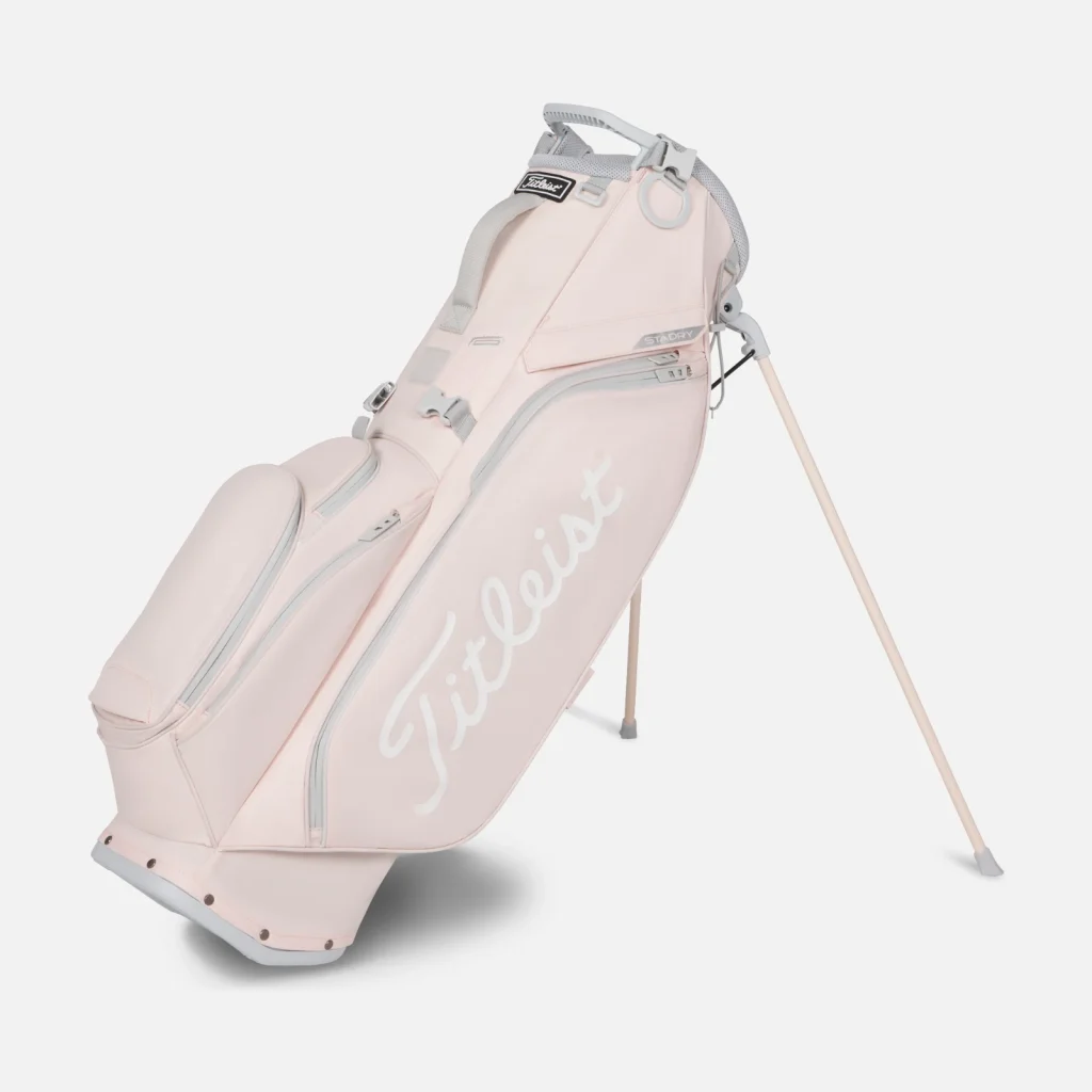 Túi Gậy Titleist Players S5 StaDry – Pale Pink / Marble / White