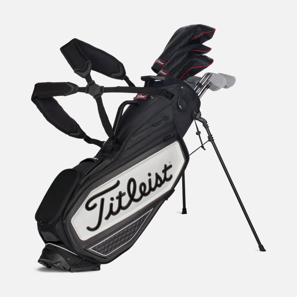 Túi Gậy Titleist Premium Stand Bag – Black / White