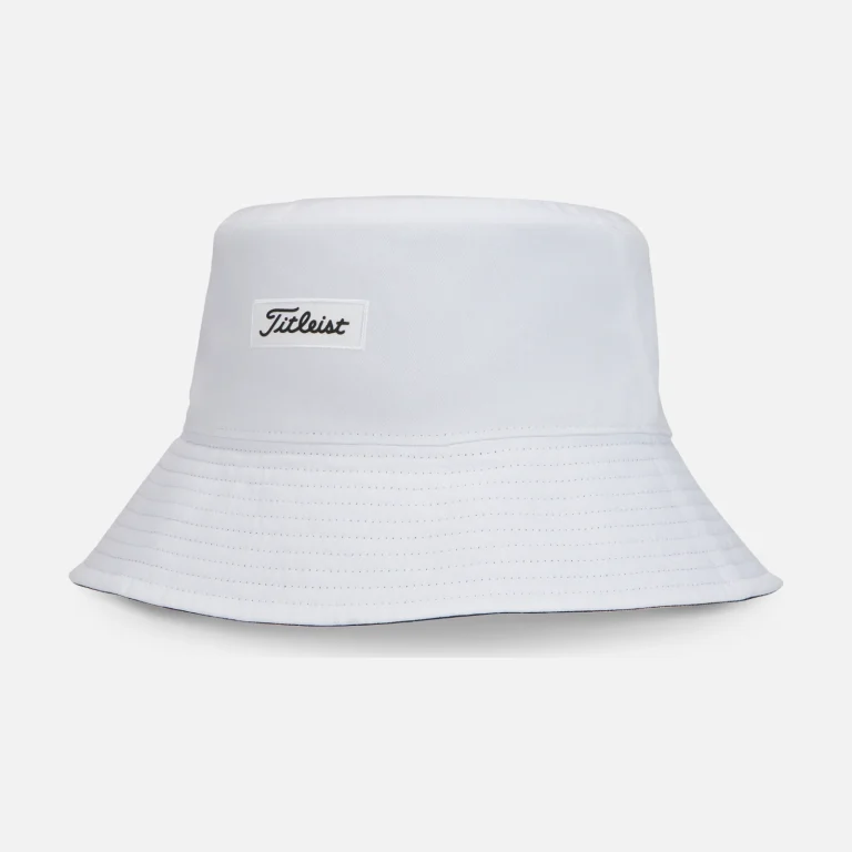 Mũ tai bèo Titleist Reversible Charleston Bucket – White / Black