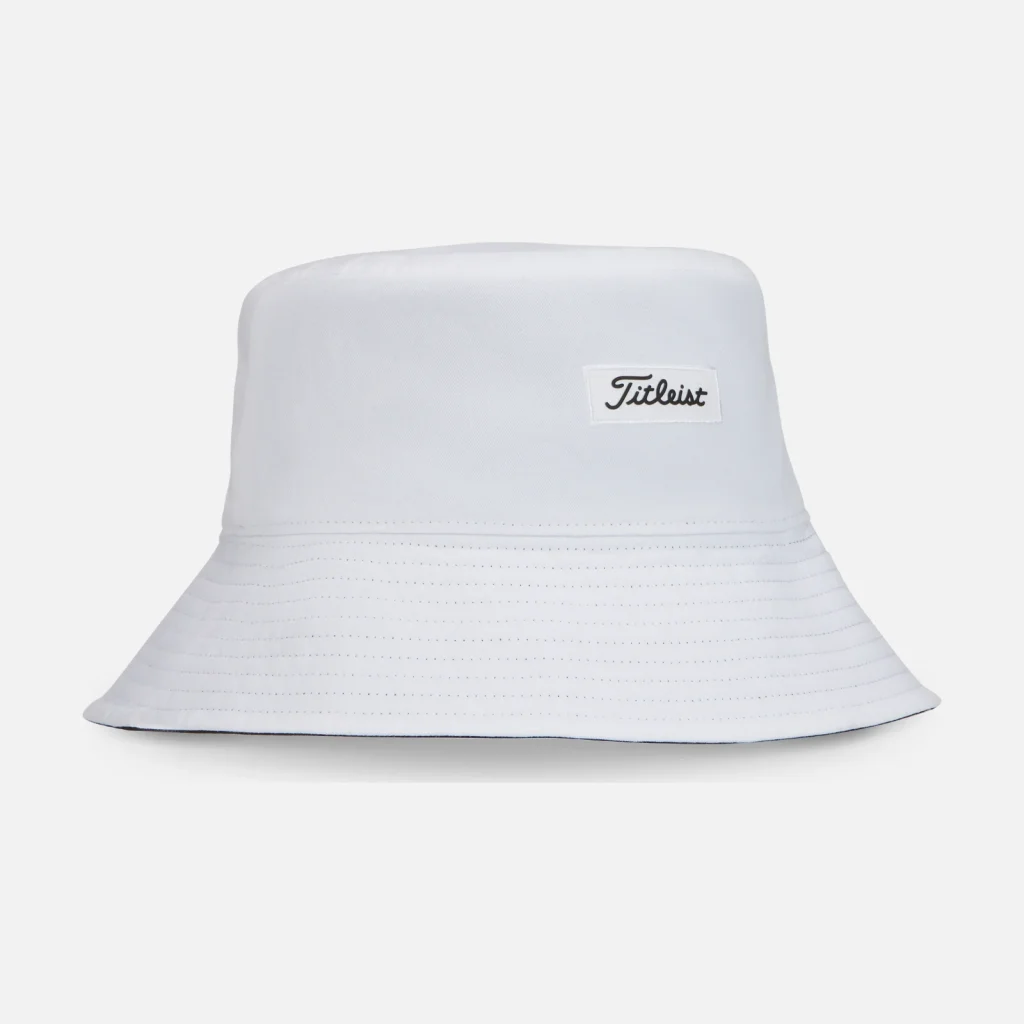 Mũ tai bèo Titleist Reversible Charleston Bucket – White / Black