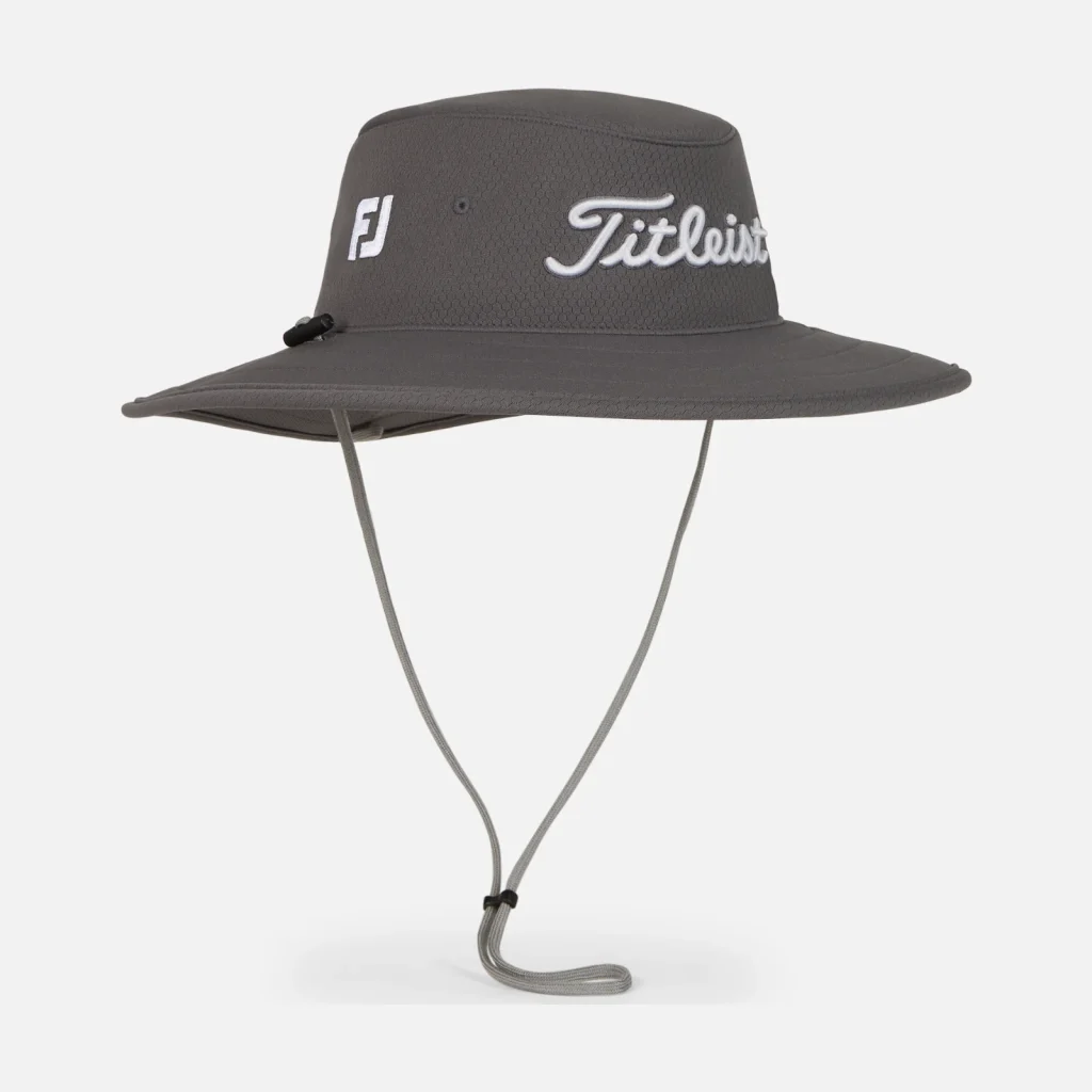 Mũ tai bèo Titleist Tour Aussie – Charcoal / White
