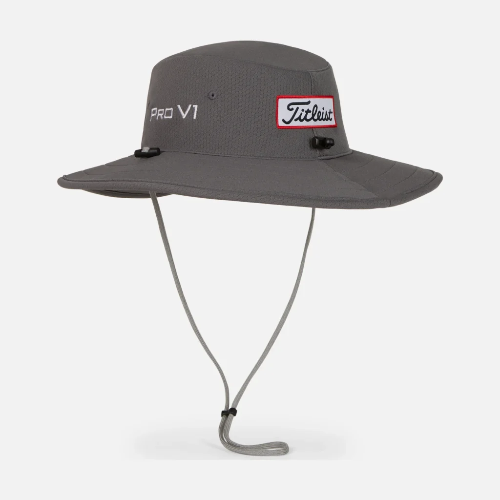 Mũ tai bèo Titleist Tour Aussie – Charcoal / White