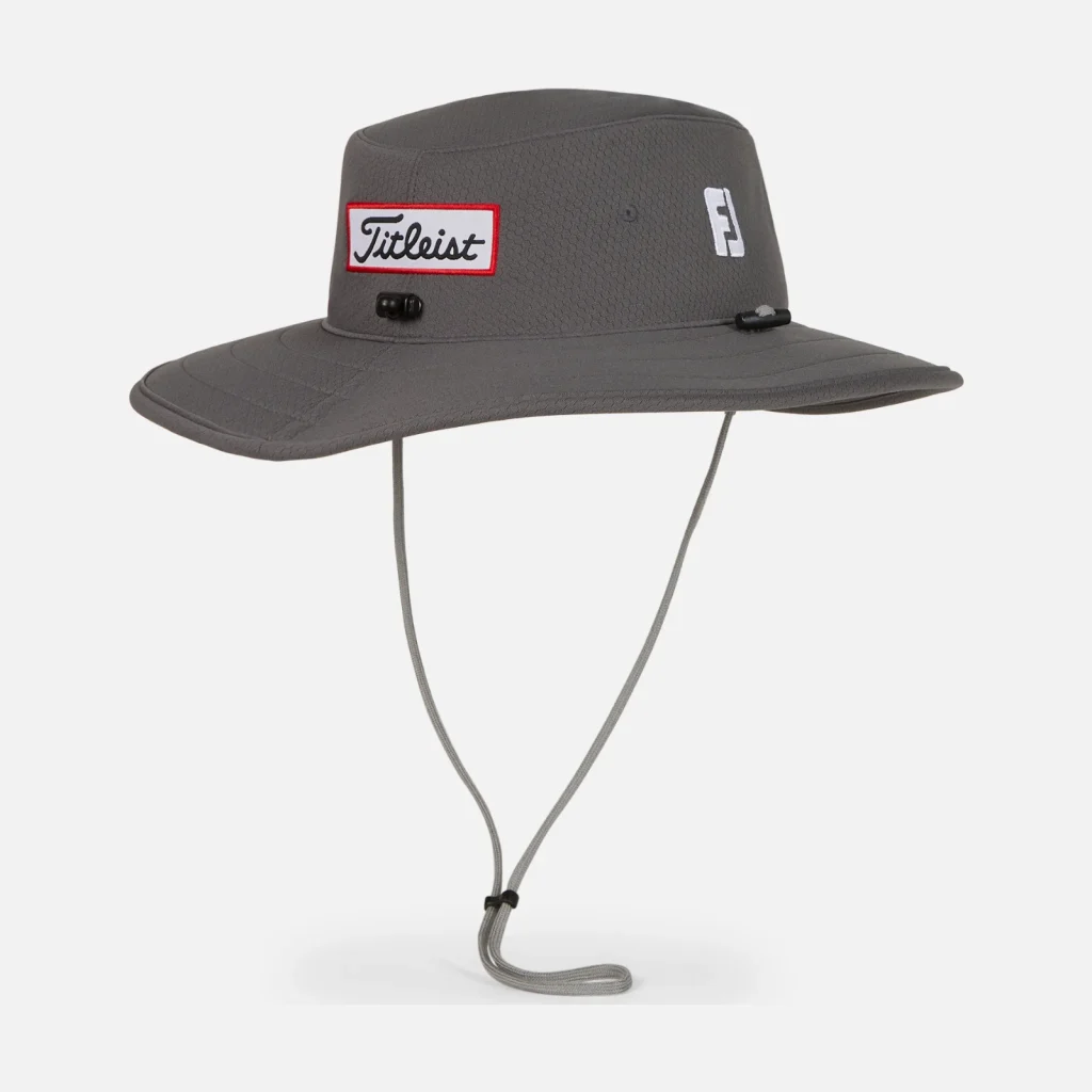 Mũ tai bèo Titleist Tour Aussie – Charcoal / White