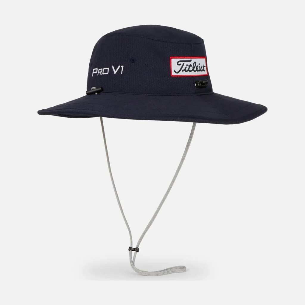 Mũ tai bèo Titleist Tour Aussie – Navy / White