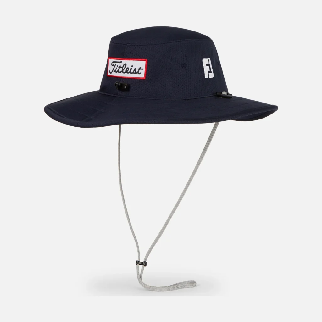 Mũ tai bèo Titleist Tour Aussie – Navy / White