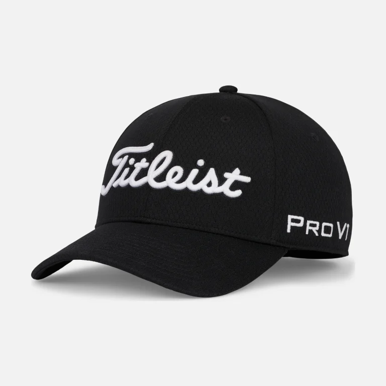 Mũ golf Titleist Tour Elite – Black / White