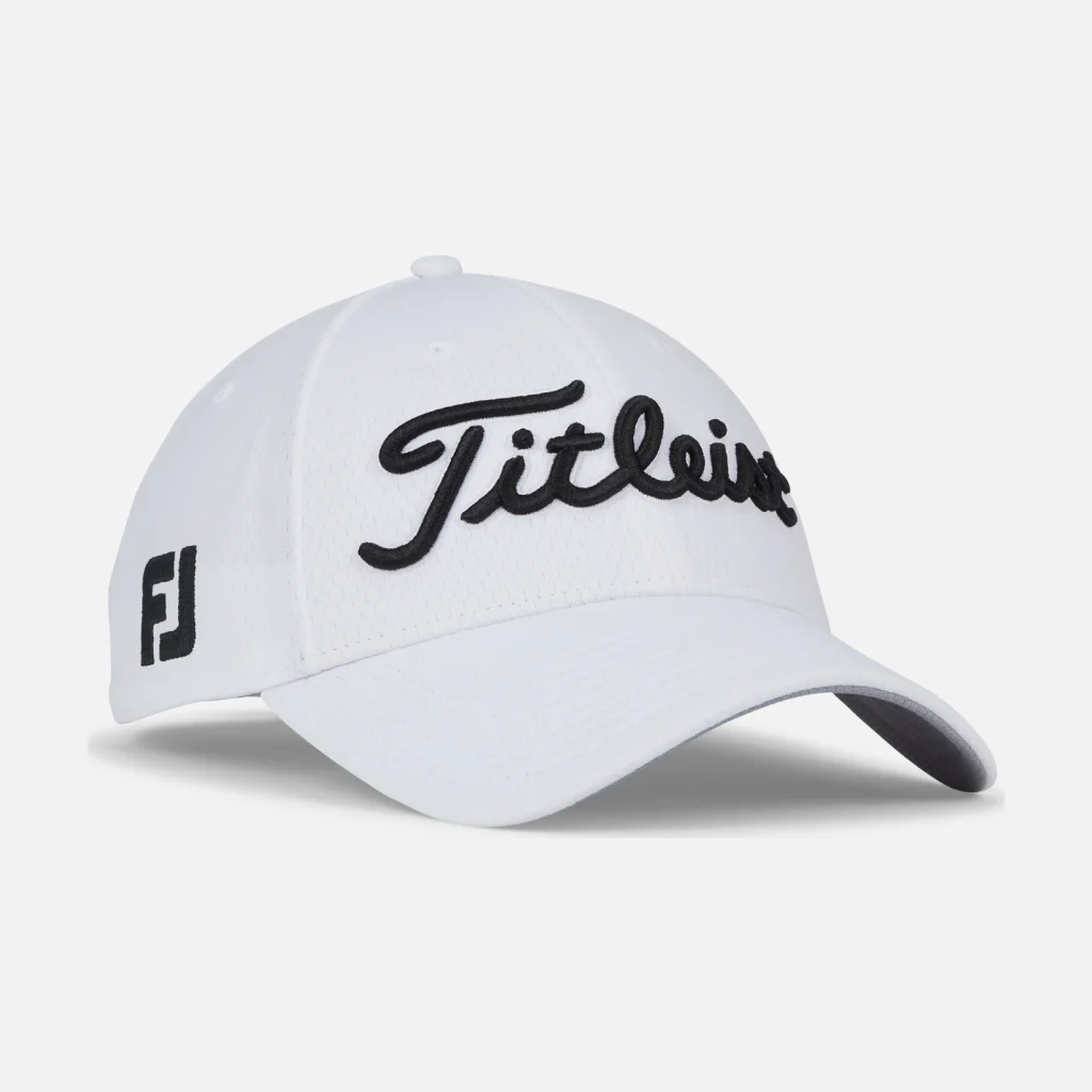 Mũ golf Titleist Tour Elite – White / Black