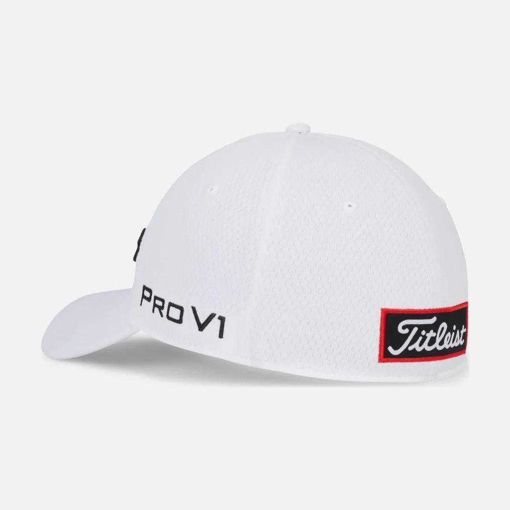 Mũ golf Titleist Tour Elite – White / Black