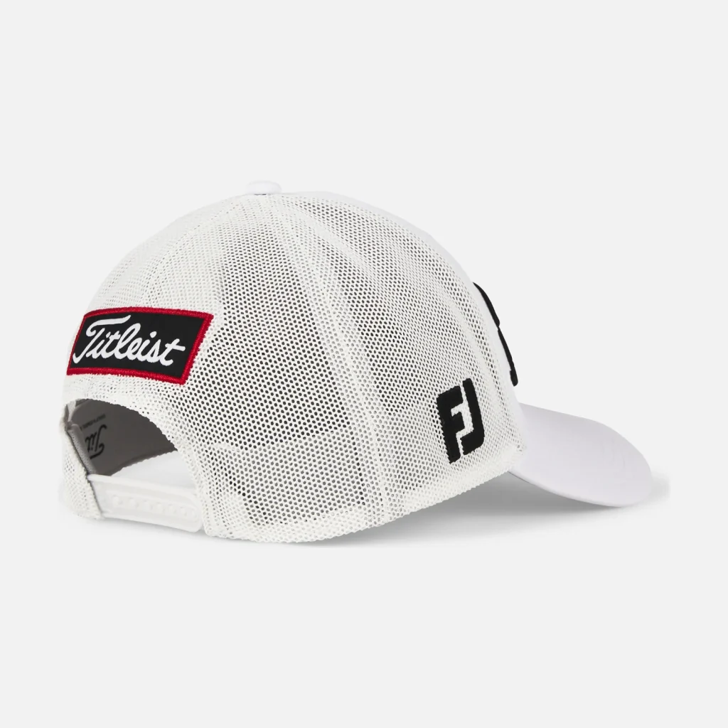 Mũ golf Titleist Tour Performance Mesh – White / Black