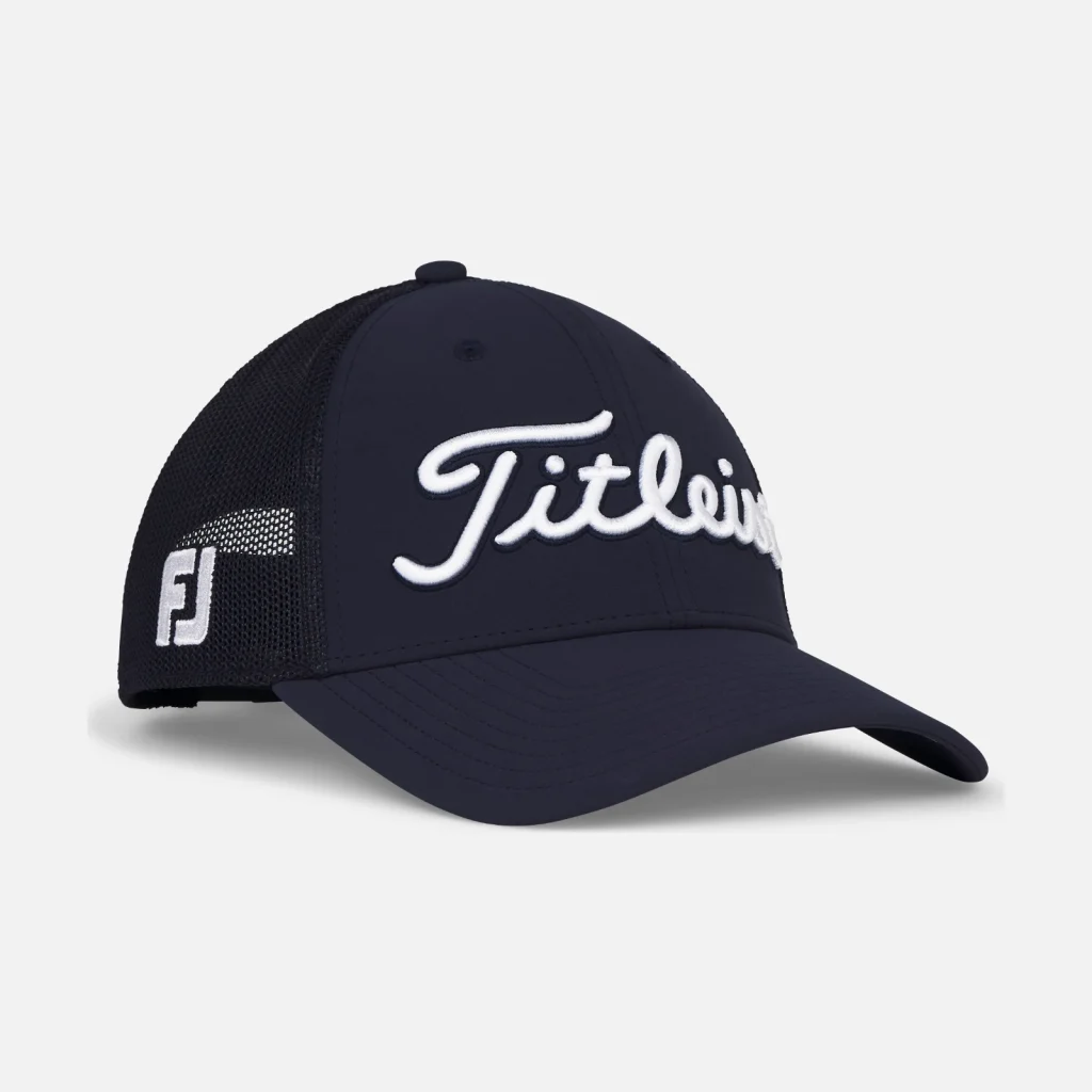 Mũ golf Titleist Tour Performance Mesh – Navy / White
