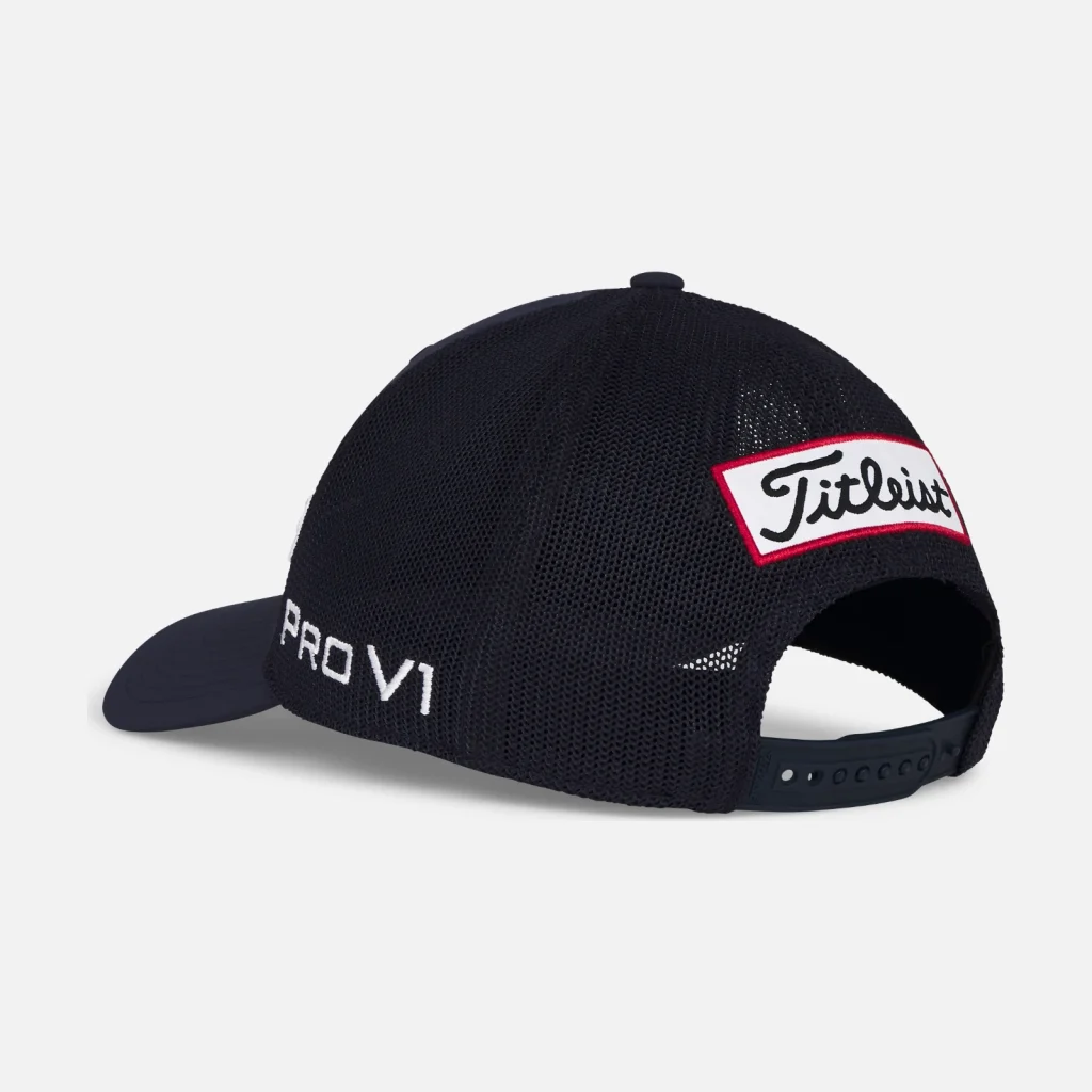 Mũ golf Titleist Tour Performance Mesh – Navy / White