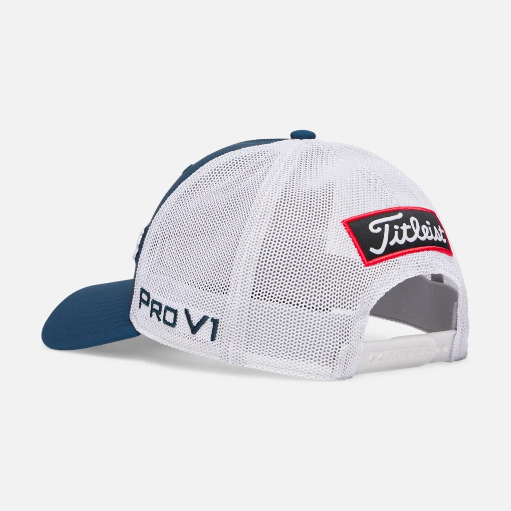 Mũ golf Titleist Tour Performance Mesh – Monterey / White