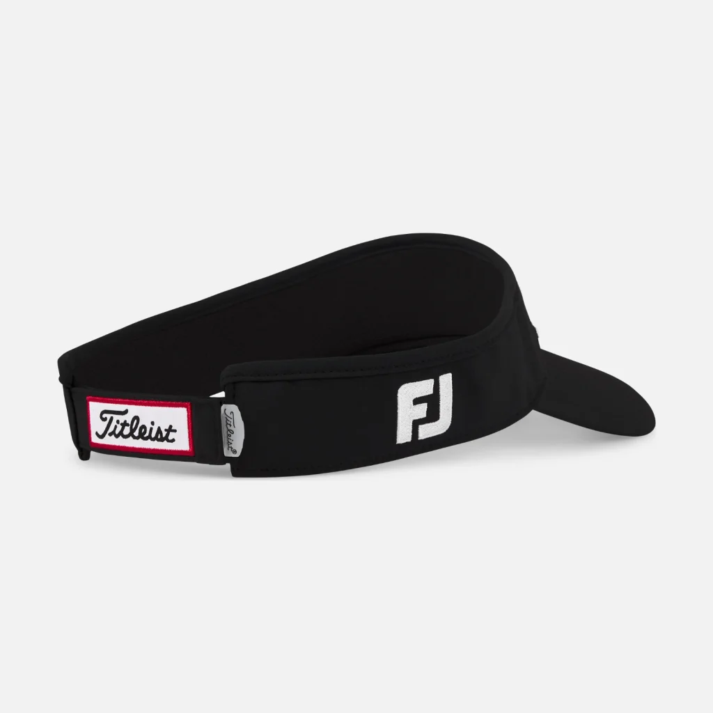 Mũ nửa đầu Titleist Tour Performance Visor – Black / White