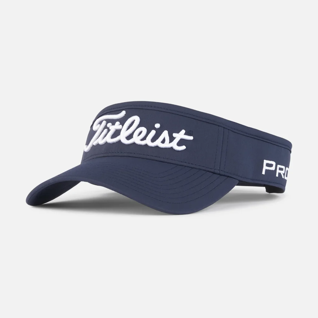 Mũ nửa đầu Titleist Tour Performance Visor – Navy / White