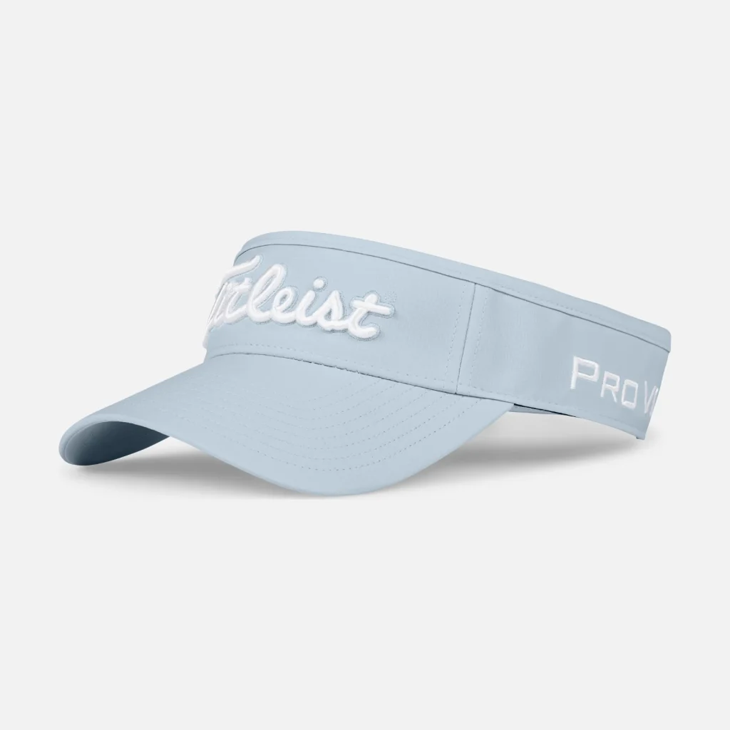 Mũ nửa đầu Titleist Tour Performance Visor – Blue Bird / White