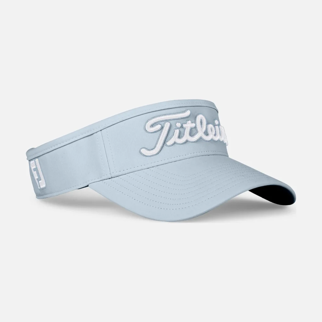 Mũ nửa đầu Titleist Tour Performance Visor – Blue Bird / White