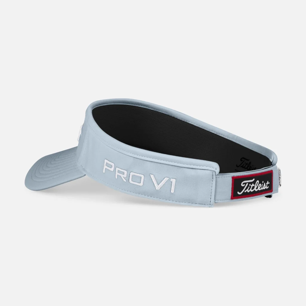 Mũ nửa đầu Titleist Tour Performance Visor – Blue Bird / White