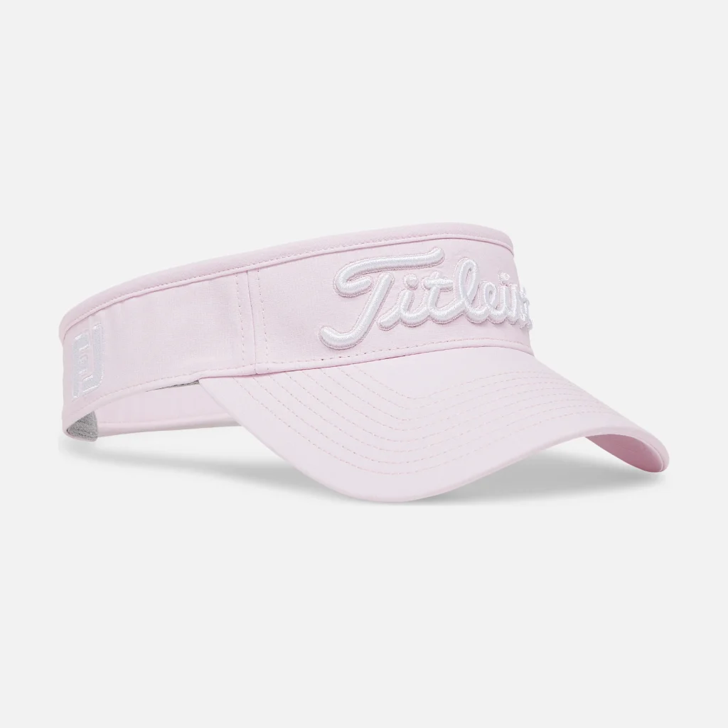 Mũ nửa đầu Titleist Tour Performance Visor – Pale Pink / White