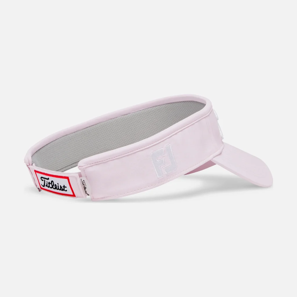 Mũ nửa đầu Titleist Tour Performance Visor – Pale Pink / White