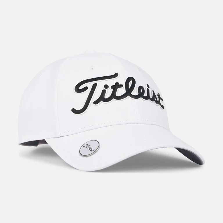 Mũ golf nữ Titleist Women's Players Ball Marker – White / Black