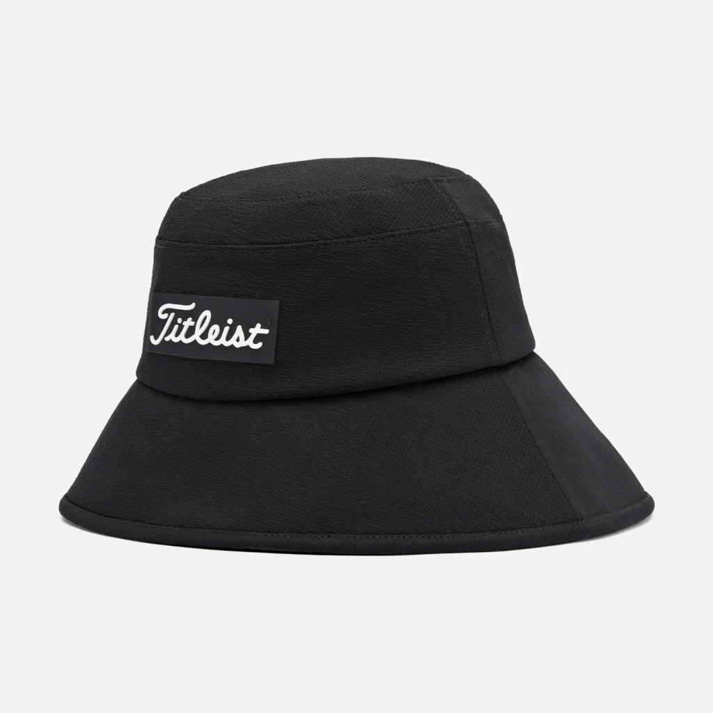Mũ tai bèo nữ Titleist Women's String Bucket – Black
