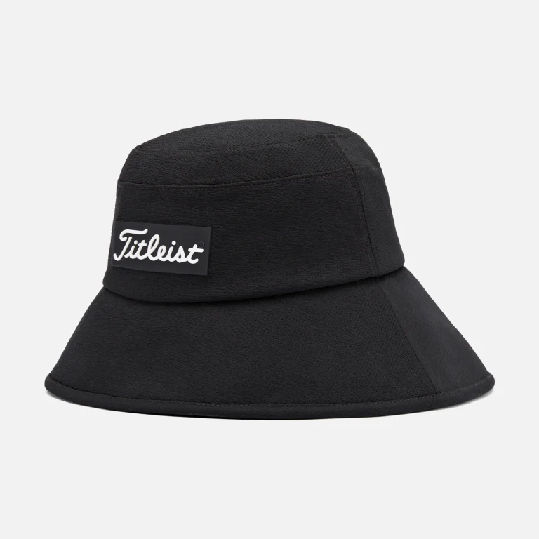 Mũ tai bèo nữ Titleist Women's String Bucket – Black