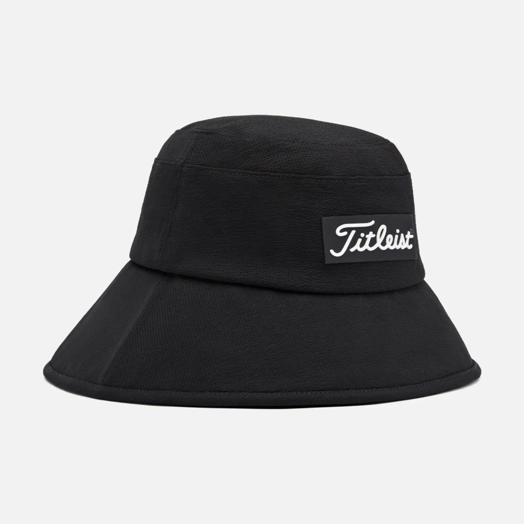 Mũ tai bèo nữ Titleist Women's String Bucket – Black