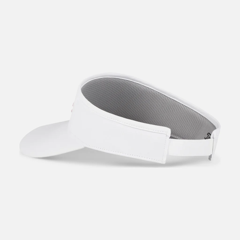 Mũ nửa đầu nữ Titleist Women's Sundrop Visor – White / Soft Pink / Marble
