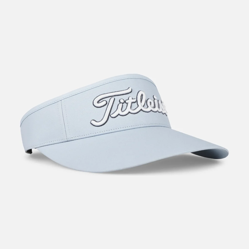 Mũ nửa đầu nữ Titleist Women's Sundrop Visor – Blue Bird / White / Washed Indigo