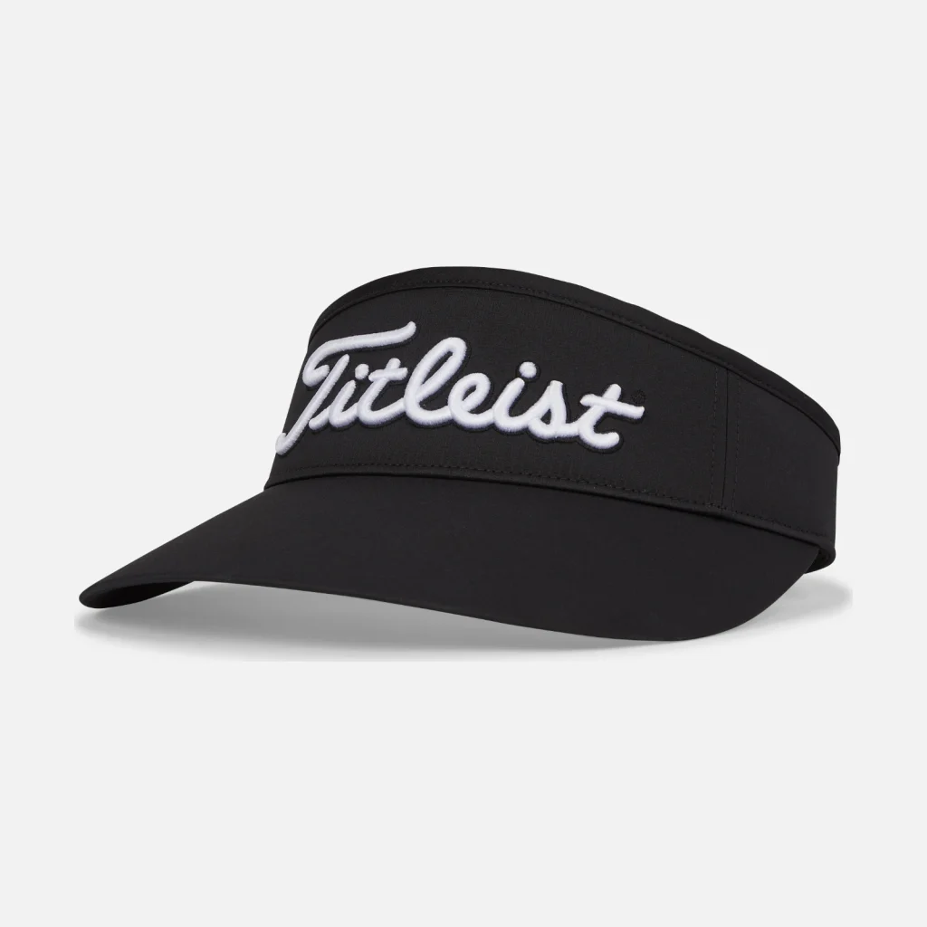 Mũ nửa đầu nữ Titleist Women's Sundrop Visor – Black / White