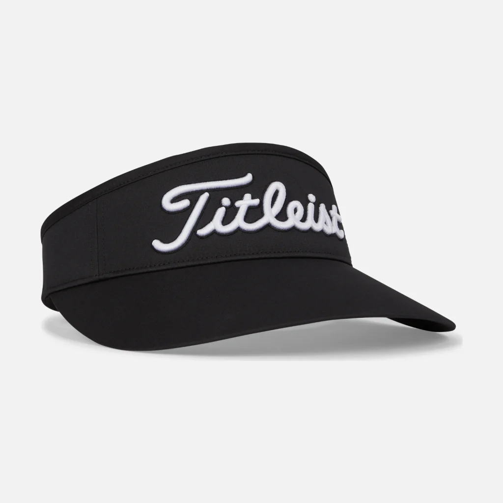 Mũ nửa đầu nữ Titleist Women's Sundrop Visor – Black / White
