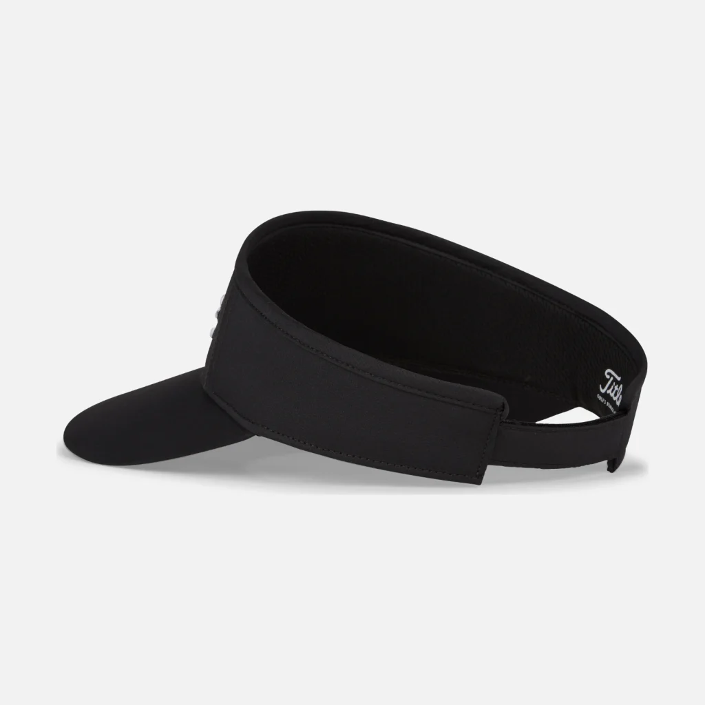 Mũ nửa đầu nữ Titleist Women's Sundrop Visor – Black / White