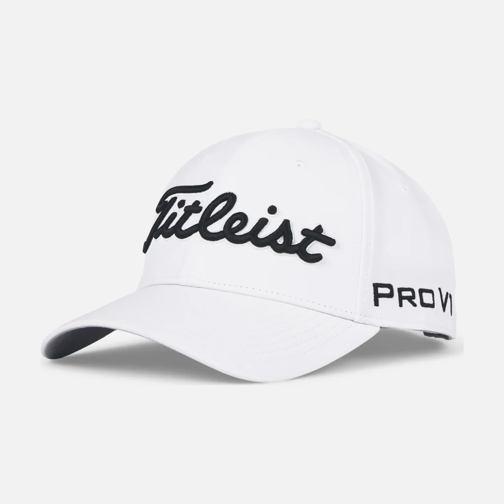 Mũ golf nữ Titleist Women's Tour Performance – White / Black