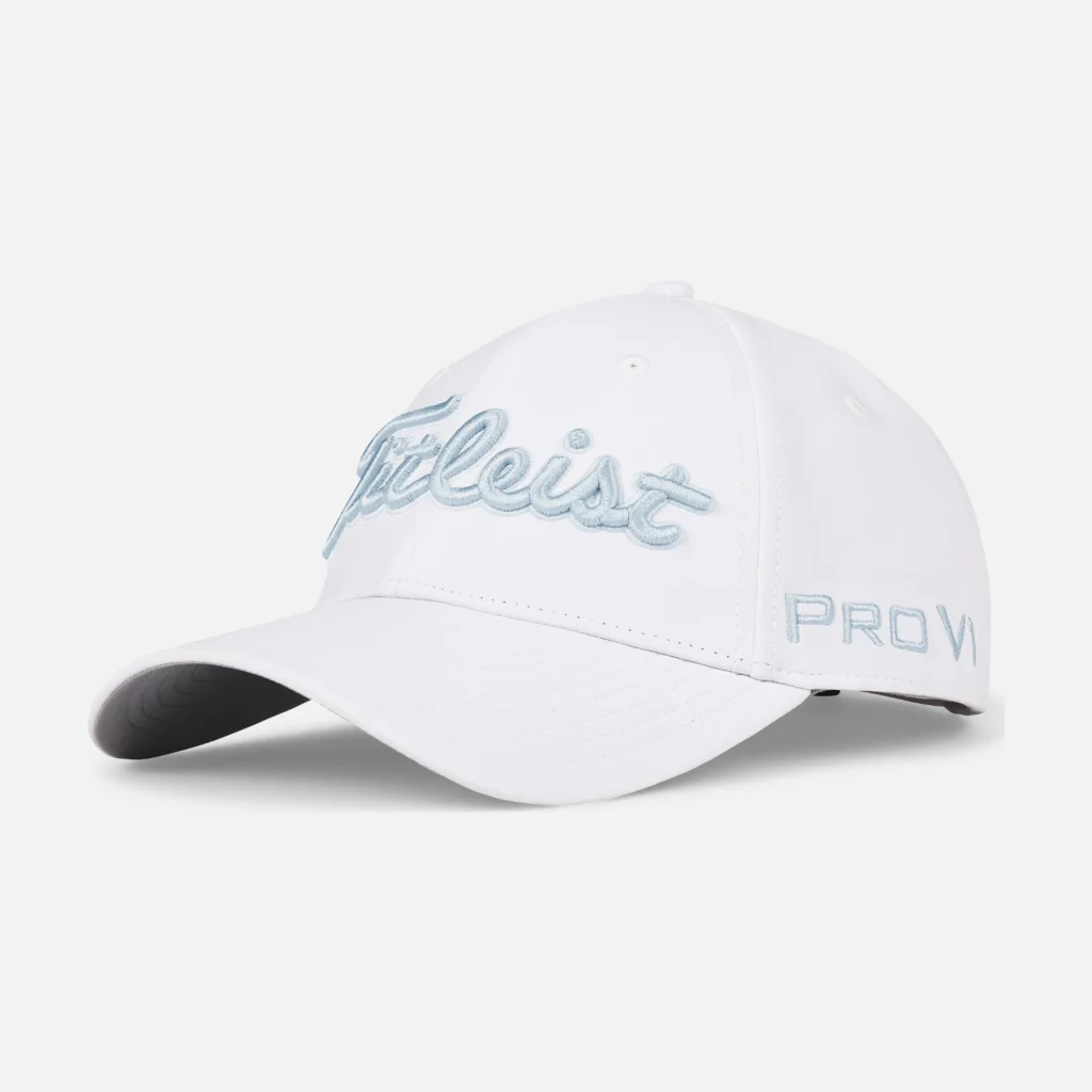 Mũ golf nữ Titleist Women's Tour Performance – White / Blue Bird